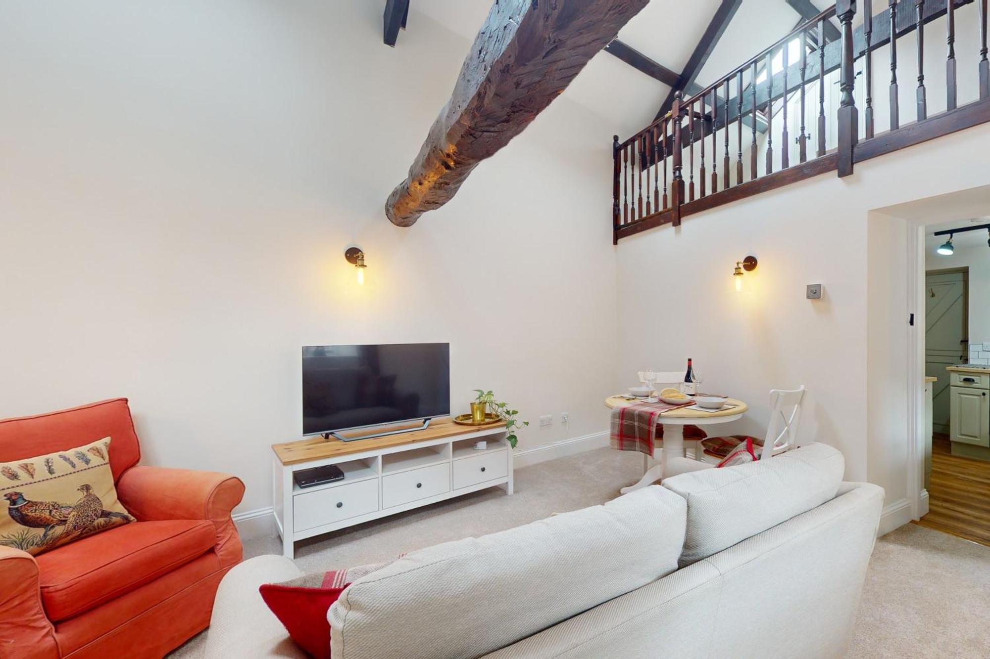 The Barn Timberscombe Villa Bagian luar foto